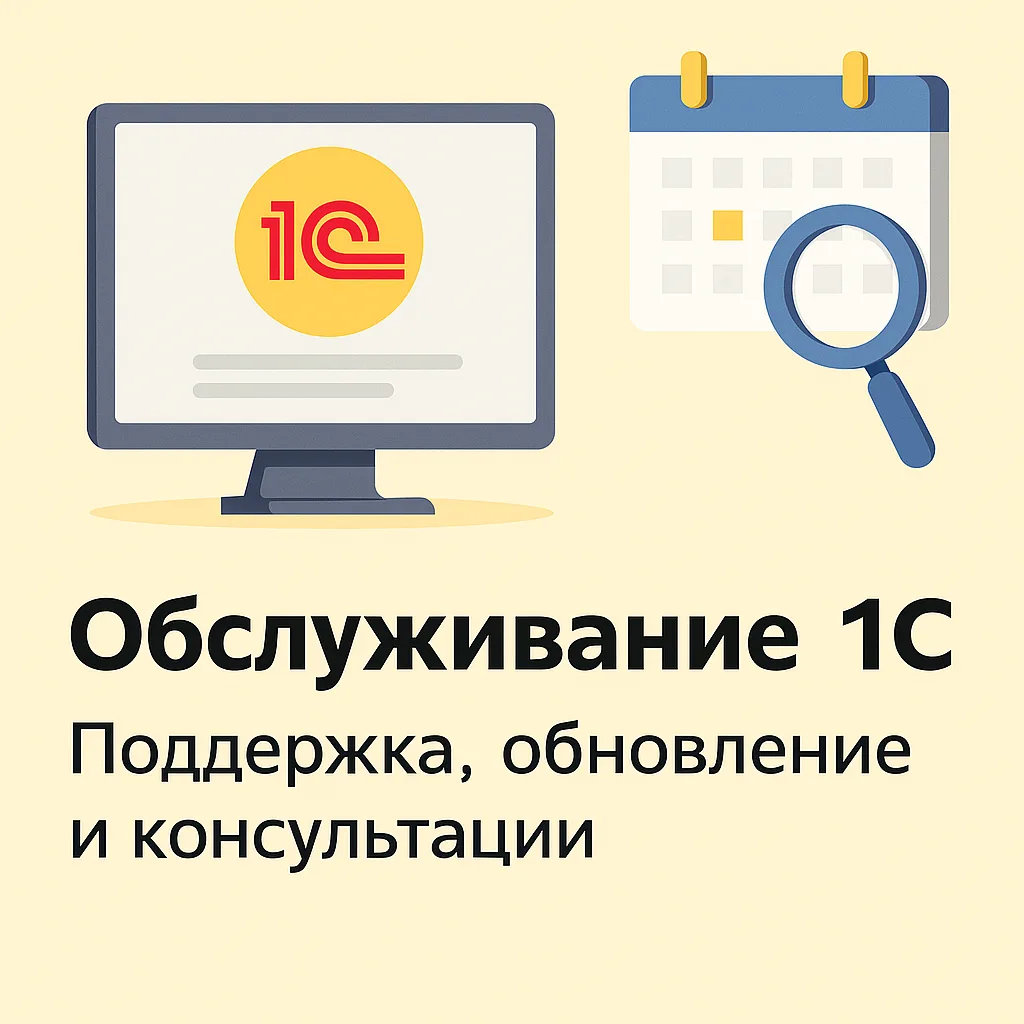 Обслуживание 1С
